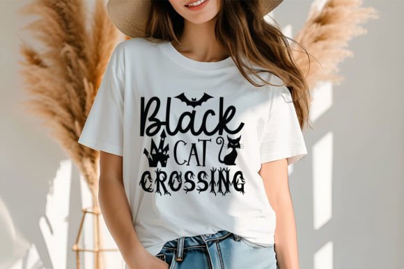 Black Cat Crossing SVG Design: An Embroidery Review