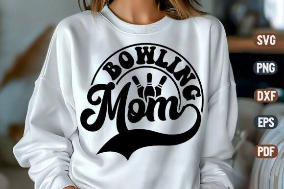 Bowling Mom SVG Design: A Closer Look