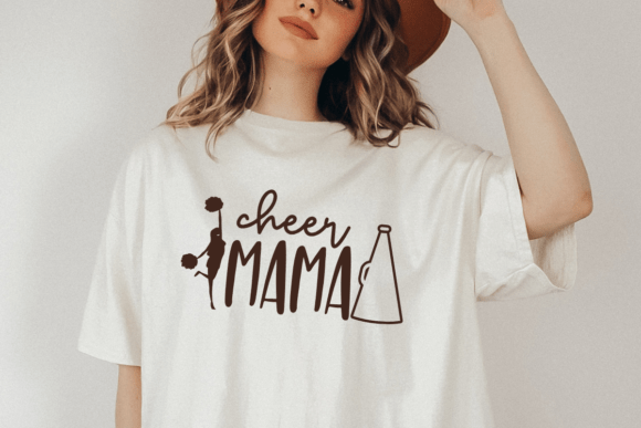 Cheer Mama and Cheer Mom SVG for Embroidery