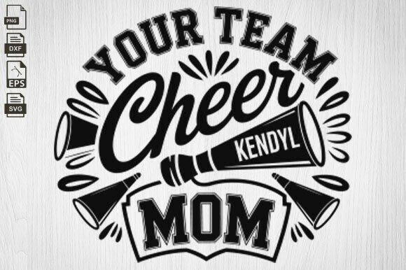 Cheer Mom Svg: A Versatile Design for Embroidery
