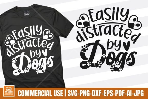 Easily Distracted by Dogs SVG: An Embroidery Review