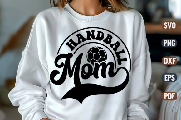 Handball Mom SVG Design: A Versatile Embroidery Gem