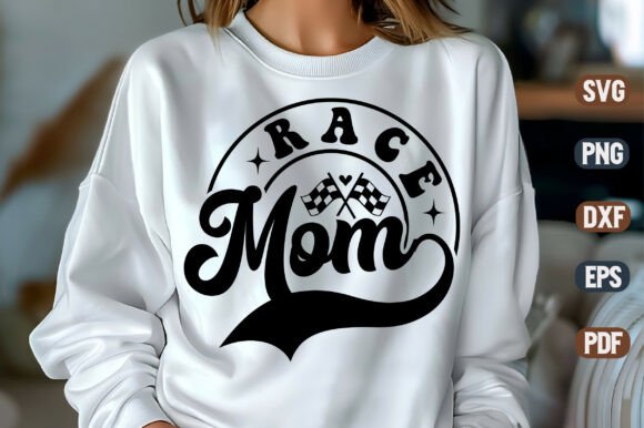 Race Mom SVG Design: A Closer Look