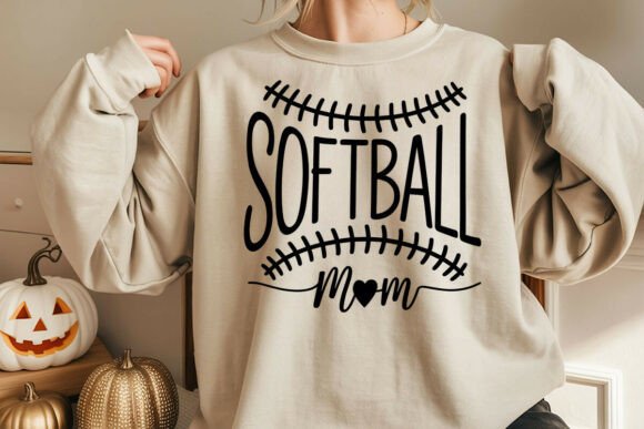 Softball Mom Svg for Embroidery Projects