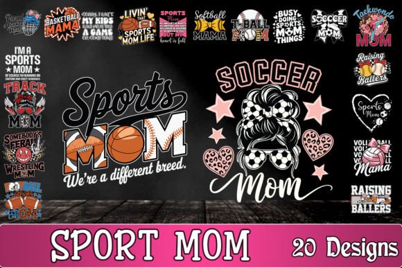 Sport Mom SVG Bundle: A Designer’s Stitch Test