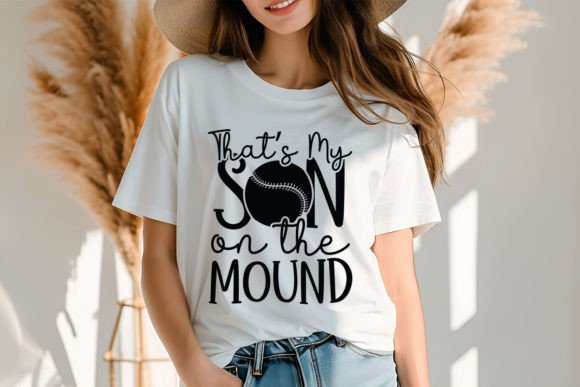 That's My Son on the Mound SVG: A Stitch Test