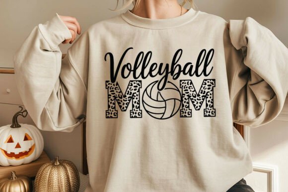 Volleyball Mom SVG for Embroidery and Apparel